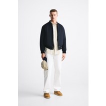 독일 자라 ZARA FELT TEXTURE BOMBER JACKET 103540