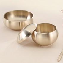 (한정특가) (화담)명인명품 방짜유기 실속형 신옥식기세트(명인 수저포함)__뚜껑없이