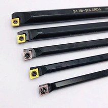 선반 밀링 바이트 s06k-sclcr06 s06k s07k s08k s10k s12m sclcl06 95도 나선형 선삭 공구 홀더 보링 바 + 10pcs ccmt060204, s08k-scl06 왼쪽, 삽입 없음