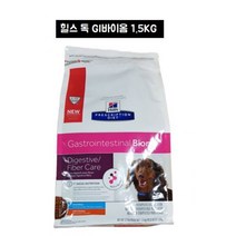 힐스프리스크립션 다이어트 힐스처방사료 독 GI 바이옴 1.5KG