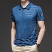 Crzen 남자 아이스 여름 반팔 티셔츠 스판 통기성 상의 23N402