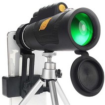 복나이트 망원경 오페라글라스 천체망원경, 검은색, 20*50