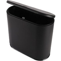 Sooyee 스마트휴지통 쓰레기통 욕실 주방 침실 사무실 휴대용 가정용 자동 휴지통 10L, Black