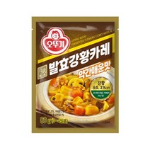 오뚜기백세발효강황카레약간매운맛80g오뚜기카레 백세카레 간편식 캠핑음식 식품, 본상품
