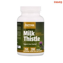 재로우포뮬라 Jarrow Formula 자로우 밀크씨슬 150mg 200캡슐, 200개, 1개