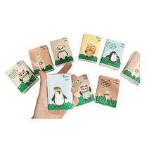 여행용 미니 포켓 3겹 티슈 1개 1팩(6개), 낱개1개