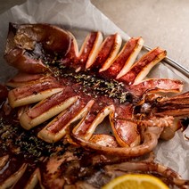 [천삼백케이] [푸드앳홈] 구룡포 반건조오징어 10미 1100g 내외, 단품