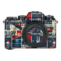 후지 필름 XT4 X-S10 XT3 XT30 GFX50R GFX100S X100V 카메라 스킨 스티커 후지 데칼 프로텍터 랩 커버 용, 01 nasa_01 XT4