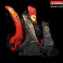 부산가자낚시-아키나리 구명복 낚시 구명조끼, 레드(프리)