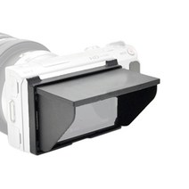 야외 촬영 LCD 화면 태양 후드 카메라 캠코더 Sunhood 양산 보호 소니 NEX-3 NEX-5 NEX-C3 마이크로, A, 01 A