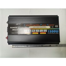 차량용인버터 EU 플러그 1 5KW 1500W 수정 된 웨이브 인버터 DC 12V/24V AC 110V/220V 50HZ/60HZ UPS 부단, 01 50HZ_02 24V_01 110V_01 범용