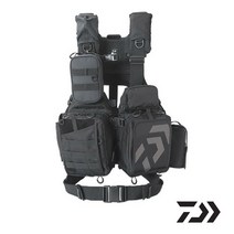 다이와 KDF-6122 구명조끼, 브라운 그레이