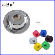 도난방지라벨 도난방지텍뜨거운 eas 보안 태그 100pcs + 도난 방지 1pc 리무버 (기본적으로 검은 색 다른, 한개옵션0