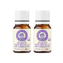 아이클키즈 신생아 유아 아기 유산균 비타민D 프로바이오틱스 드롭스 10ml 2박스