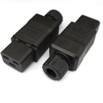 IEC 320 IEC320 C19 C20 16A 250V AC 플러그 암수 DIY Rewirable 플러그 나사 잠금 PDU APC UPS 컴퓨터 서버 플러그 4000W CE RO, 02 WA-0001