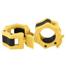 25mm 전용 락조 바벨 마구리 조임쇠 역기봉 원판 2개 한 세트, 블루
