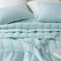 보아요 여름이불 2탄 바람꽃 시어서커 이불 하늬바람색