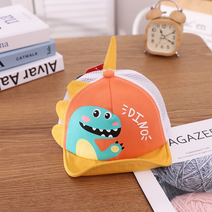 [망고]유아동 여름 메쉬 공룡 캡 야구 모자 48cm 12~25개월