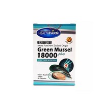 (뉴질랜드) 헬스팜 그린 머셀 초록입 홍합 18000 60캡슐 HEALTHFARM Green MUSSEL