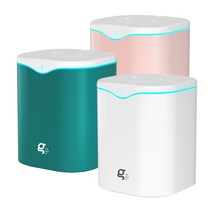 GDL 무드등 대용량 듀얼 가습기 그린 2200ml 수유등 미세분사 GDL-1000H_그린 USB/스틱가습기