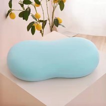 무중력 스트레칭 지압 어깨 목 베개 목침 경추 마사지, 푸른 색, 이즈코리아 정품