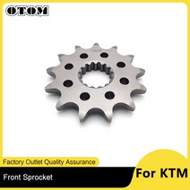 스프라켓 체인링 자전거부품 크랭크 OTOM오토바이 프론트 스프로킷 단조 13Tooth 더트 바이크 520 체인 휠 기어 KTM EXC SX XCF MXC HUSQVARNA FC25