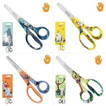 피스카스 어린이 무민가위 유아용 아동용 가위 4종 오른손용 왼손용, 무민가위_리틀마이