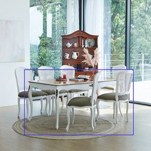 [리체갤러리] [착불상품] 수입엔틱 아트라제 6인 식탁 테이블, 없음