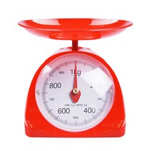에스앤몰 아날로그 주방저울 음식 요리 무게 측정 계량 눈금 저울, 1kg (색상랜덤)