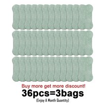 허리강화 운동기구 집 홈 쑥 허리 통증 완화 석고 류마티스 관절염 완화, 3개의 부대에 있는 36pcs