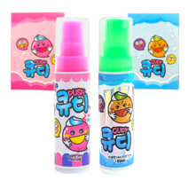 큐디 스프레이 캔디 사탕 콜라맛 포도맛 1통 (14ml x 24개입) 그린팜, 큐디 스프레이 캔디 콜라맛 1통(24개입)