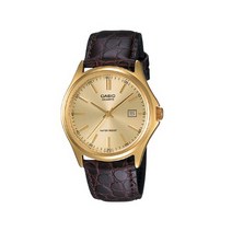 CASIO 카시오 남자 MTP-1183Q-9A 가죽 밴드 손목 시계