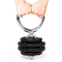 바디엑스 경량용 무게조절 케틀벨 핸들 경량원판전용