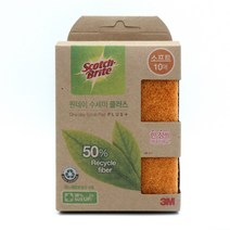 3M 하루 한장 원데이 수세미 플러스 소프트 10매 카멜