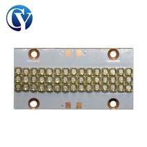 젤램프 경화기 네일기계 UV램프 UV LED PCB 135W Higt 전원 모듈 빛 3535 3W 석 영 렌즈 램프 구슬 365nm 385nm 395nm 405nm, 없음, 3.395nm