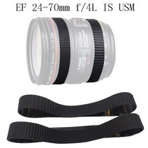 캐논 EF 24-105mm f 4L IS II f 2.8L USM 수리 부품용 렌즈 줌 + 포커스 그립 고무 링, 02 24-70mm