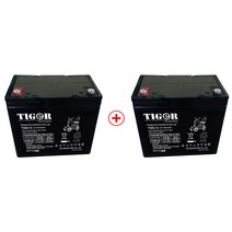 전동차배터리 12V 62AH 2개 전동휠체어 전동스쿠터 TG62-12 노인전동차, TG62-12 12V 62AH 2개