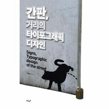 간판 거리의 타이포그래픽 디자인, 상품명