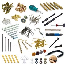 아이베란다 델타피스 목재피스 가구 방부목 나사못 스크류, A-7.스텐피스[4x19mm]20개
