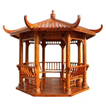 조립식 전망대 육각 정자 파고라 공원 관광지 쉼터, 4미터 육각 정자