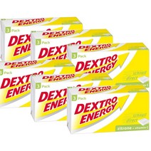 Dextro Energy Zitrone 덱스트로 에너지 레몬 비타민 C 포도당 정제 8개입 x 3팩 6묶음