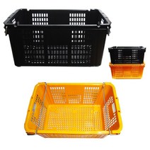 플라스틱운반상자 이사바구니 이삿짐바구니, 빨강만