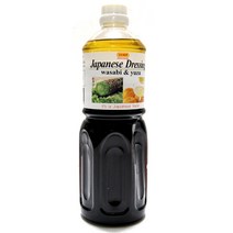 일본 쇼켄 유자 와사비 해초 샐러드 드레싱 니혼드레싱 1L, 니혼드레싱1L