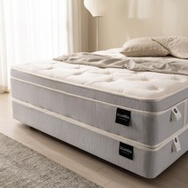 [3만원 즉시할인][스칸디아]플래티넘 290T 릴렉싱 하이브리드 유로탑 침대 매트리스 + 슈퍼싱글퀸킹, 04. 킹(K), 그레이