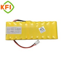 제이엔에스 소방배터리 12V AA600mAh(1x10)-H37L 예비전원, 1개입