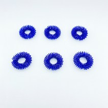 손가락 마사지 반지 침술 반지 건강 관리 바디 마사지 휴식 손 마사지 손가락 체중 감량 미니 손가락 마사지 약지 마사지기 반지, F.파란색
