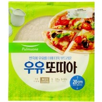풀무원 건강한 우리집 우유 또띠아 보급품 냉동 즉석 식품 밀키트 존맛탱 도시락 엄마 손맛 225g, 3개
