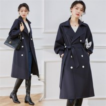 미스손 여자 칼라 데일리 슬림 트렌치 코트 여자 자켓 Z114