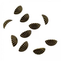 GHSHOP 2-3pack 인형 집 미니어처 가구 서랍 손잡이 1:12 액세서리, 청동