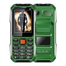 공기계 휴대폰 스마트폰 핸드폰 happyhere a6 shockproof sos mp3, 기준, 녹색